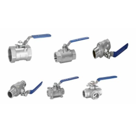 丝扣阀门一片式、两片式、三片式、三通球阀